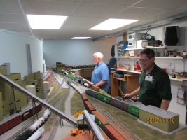 Steve and Jeff working Potlatch.