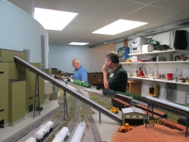 Steve and Jeff working Potlatch.