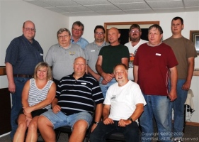 Most of the crew