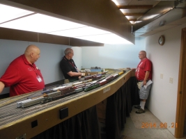 Looks like Jeff took to the road trains while Bob worked the second shift with Andy.