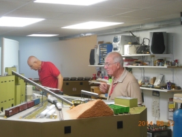 Sunday's Troy yardmaster Bill and Digitrax Dave was woking 1st shift at Potlatch