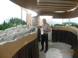 Dave on the road approaching Yardley