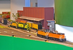 C&NW & Milw Gateway Yard.