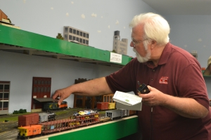 Steve Brudlos Works the Shops Complex.