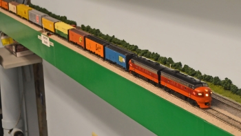 Meat Train Returning to Savanna & Iowa.
