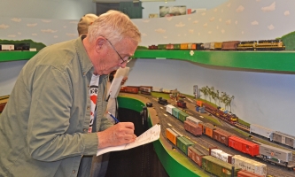 Yardmaster Mike White.