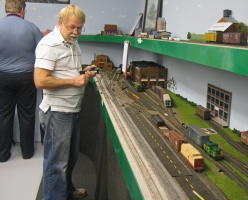 Randall Page switching the car shops