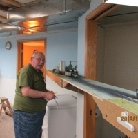 Dennis working Yardley and getting used to the F6 brake